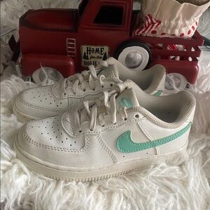 Air force 1 White and teal